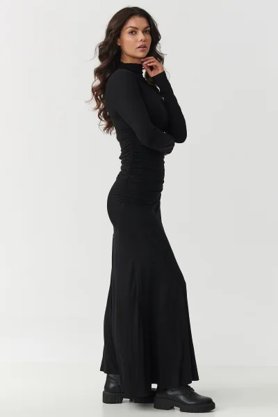 BLA Klasické šaty M897 černé - Černá