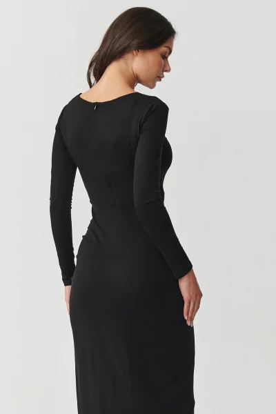 BLA Klasické šaty M898 černé - Černá