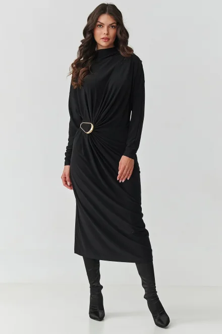Elegantní šaty M907 - Černá