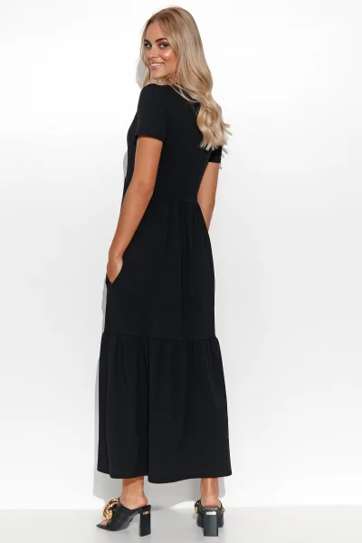 Klasické šaty M549 - černé - Černá