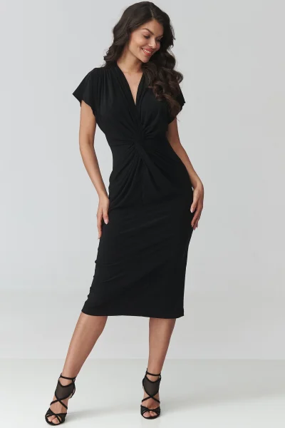 Klasické šaty M938 - černé - Černá