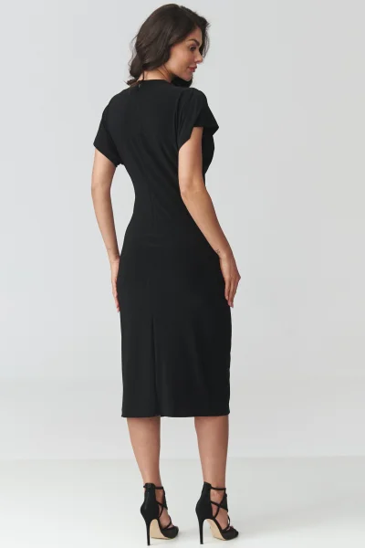 Klasické šaty M938 - černé - Černá