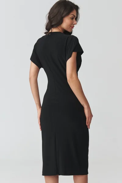 Klasické šaty M938 - černé - Černá