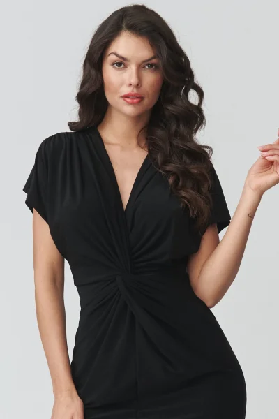 Klasické šaty M938 - černé - Černá