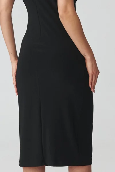 Klasické šaty M938 - černé - Černá