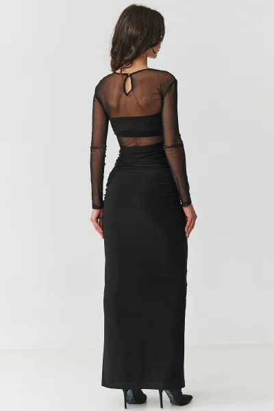 BLA Společenské šaty M911 černé - Černá