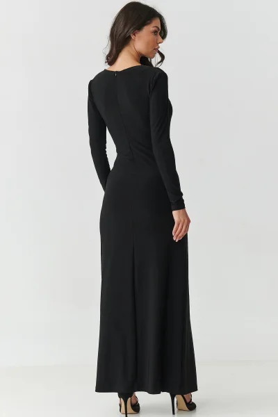 Společenské šaty M905 - černé - Černá