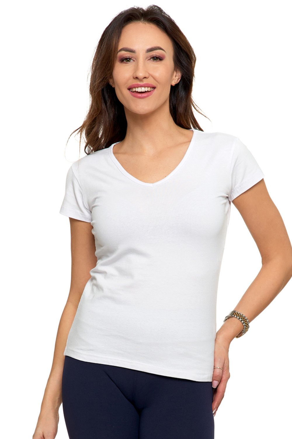 Bavlněné tričko Moraj BD900 - krátký rukáv Bílá XL