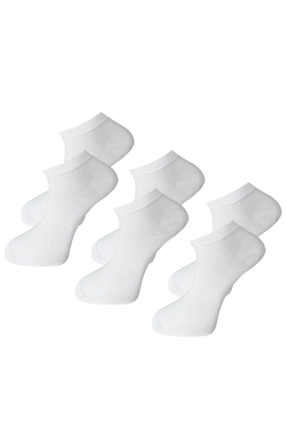 3 PACK ponožky Moraj CSM170-050W - kotníkové Biela 39-42
