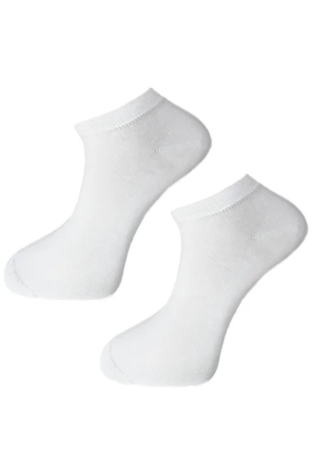 3 PACK ponožky CSM170-050W - kotníkové - Bílá