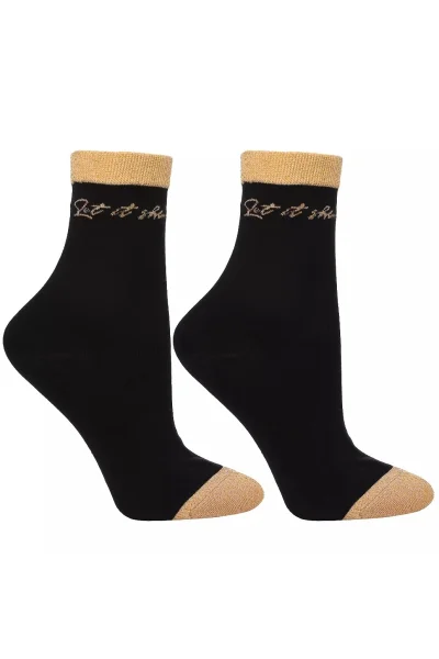 BLA Dámské ponožky 3 PACK CSLS450-001 - Černá