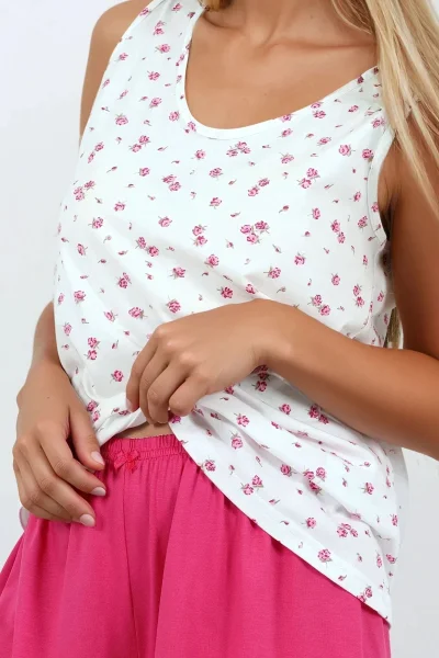 Dámské pyžamo Rose Blossom - Růžová