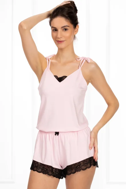 Dámské pyžamo Laura - Světle růžová