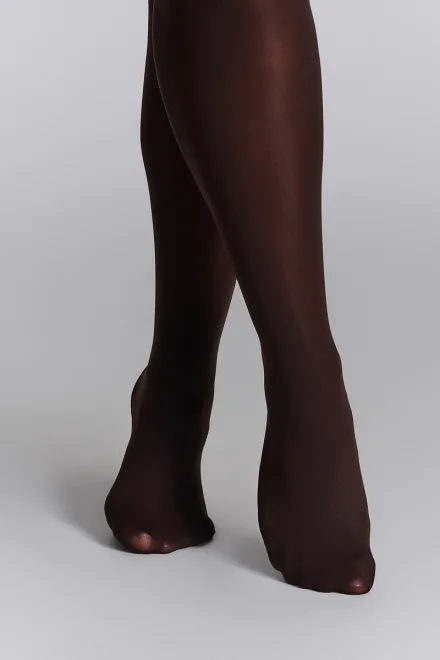 Pančuchové nohavice Margaret 50 DEN 3D - Plus Size - Black coffee
