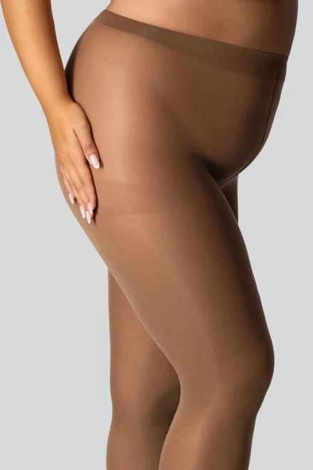 Pančuchové nohavice Margaret 50 DEN 3D - Plus Size - Cookie