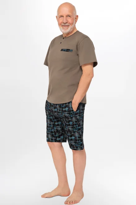 Pánské pyžamo 411 Erik I - Khaki