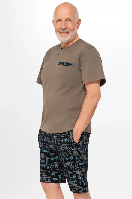 Pánské pyžamo 411 Erik I - Khaki