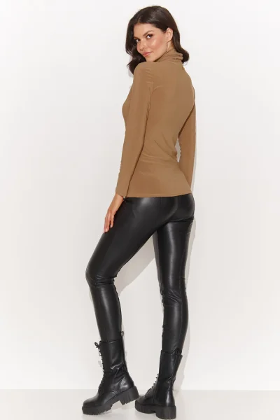 Halenka NU460 světle hnědá - Světle hnědá