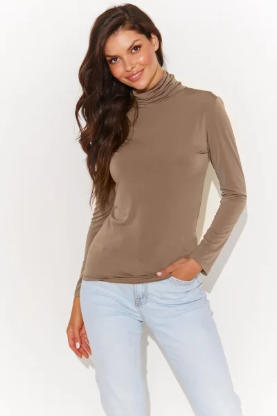 Halenka NU460 Hnědá - Hnědá