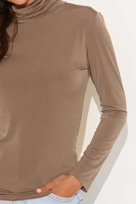 Halenka NU460 Hnědá - Hnědá