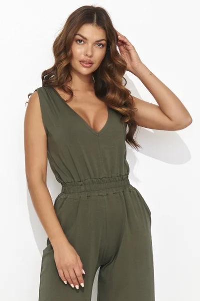 Dámský 7/8 overal NU465 - khaki - Khaki