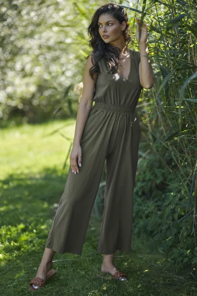 Dámský 7/8 overal NU465 - khaki - Khaki