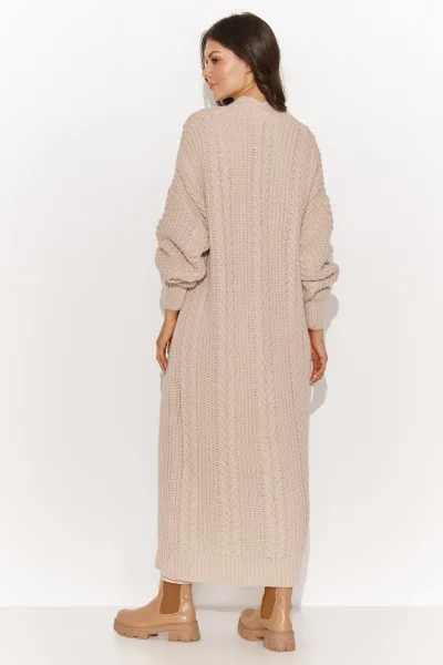 LIGBEI Kardigan NU_S91 světle béžový - Světle béžová