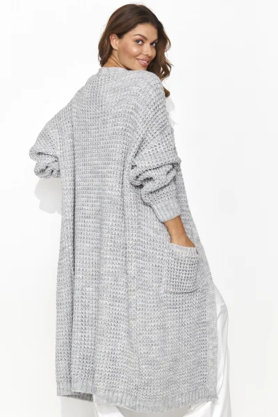 Kardigan NU_S99 světle šedý - Světle šedá