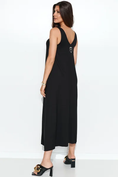 Volnočasové šaty NU384 - černé - Černá