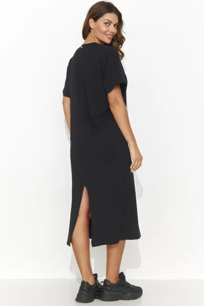 Volnočasové šaty NU467 - černé - Černá