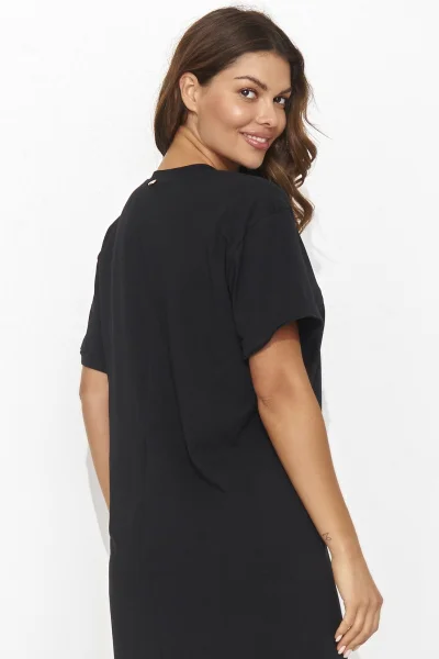Volnočasové šaty NU467 - černé - Černá