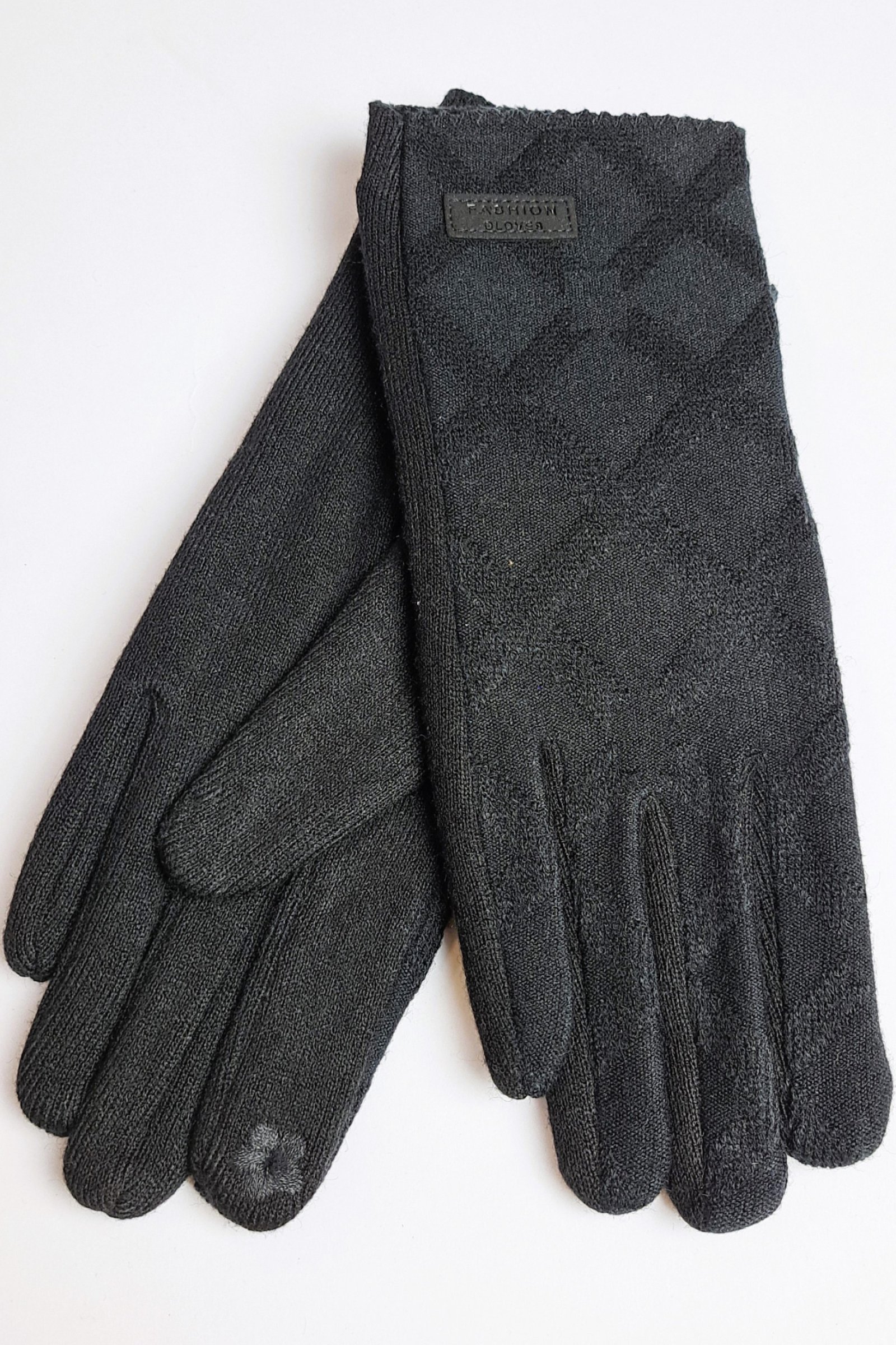 Dámské rukavice Noviti RW026 - vzorované Černá 24 cm