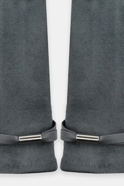 Dámské rukavice RW055 - s ozdobou - Šedá