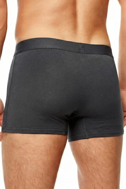 Pánské boxerky BB010 - bambus - Tmavě šedá