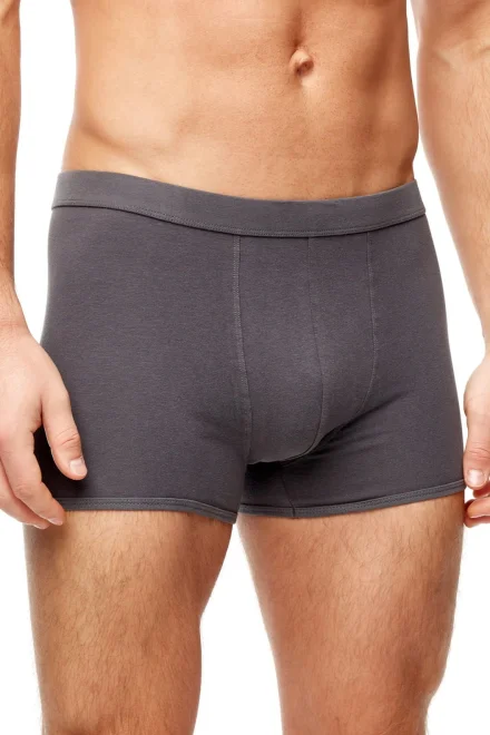 Pánské boxerky BB009 - bavlna - Tmavě šedá