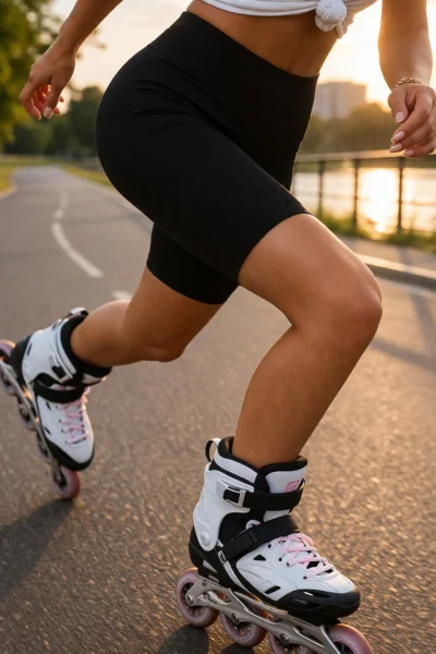 Krátké legíny TS0004 - Černá