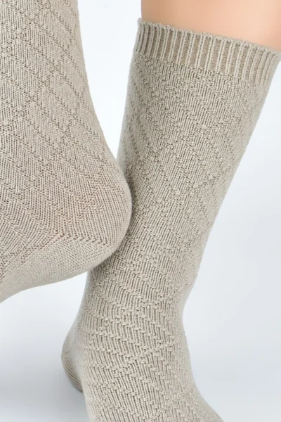 Dámské ponožky SW028 - Béžová