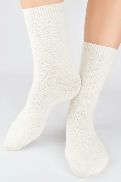 Dámské ponožky SW028 - Ecru
