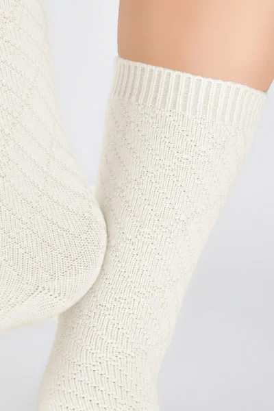 Dámské ponožky SW028 - Ecru