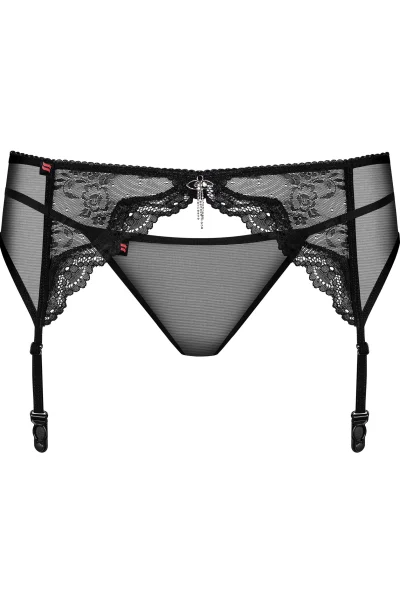 Sexy podvazkový pás Charms - Černá