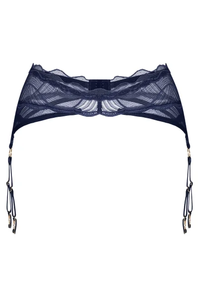 Sexy podvazkový pás MP Blue - Tmavě modrá