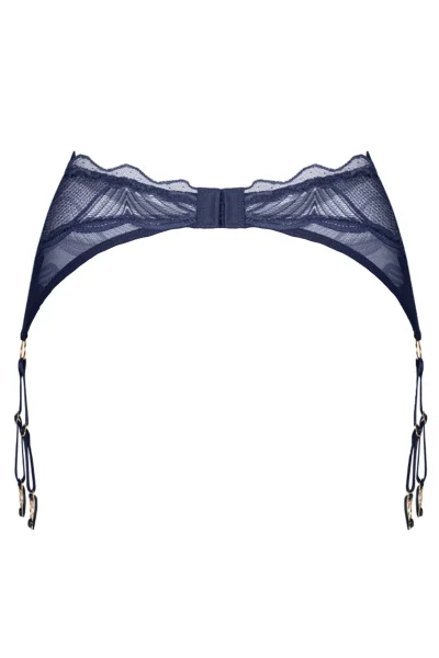 Sexy podvazkový pás MP Blue - Tmavě modrá