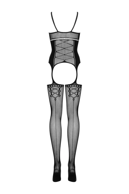 Bodystocking G314 - Černá