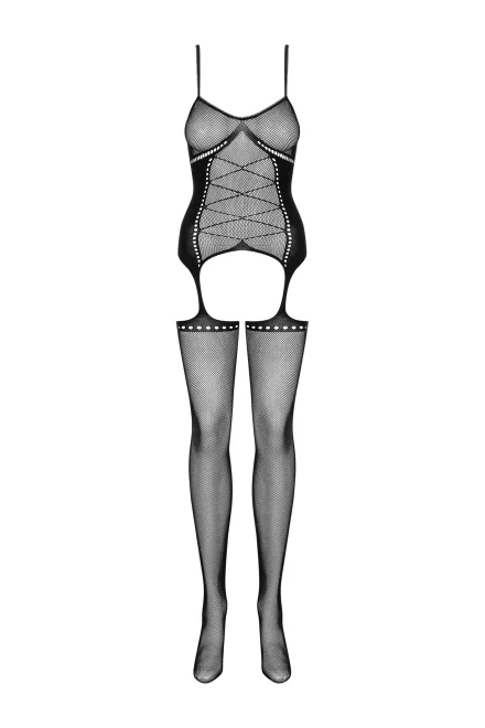 Bodystocking G314 - Černá