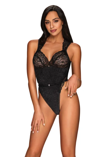 Sexy body Elisetta - Černá