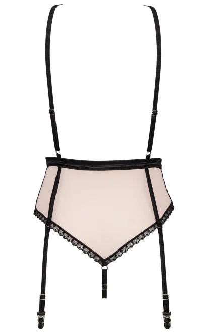 Sexy body Lilines Teddy - Světle růžová