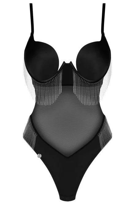 Sexy body Milladis Teddy - Černá