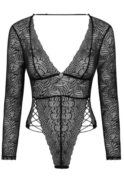 Sexy body Merlys - Černá