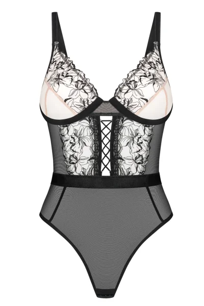 Sexy body Vila Blanes - Černá