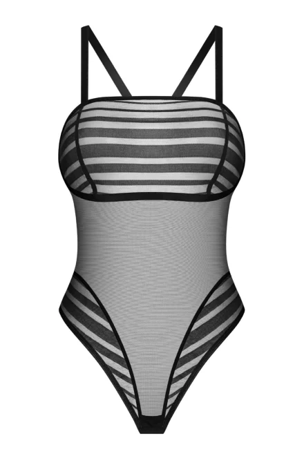 Sexy body Lune Bellis - Černá